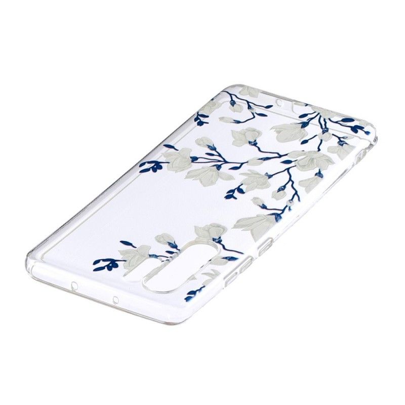 Coque Huawei P30 Pro Fleurs Blanches