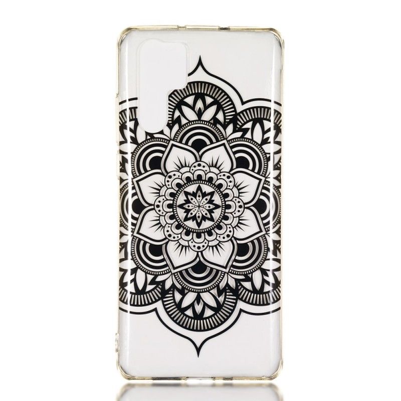 Coque Huawei P30 Pro Mandala Noir Art