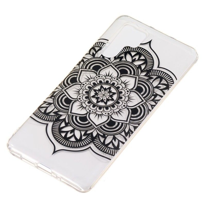 Coque Huawei P30 Pro Mandala Noir Art