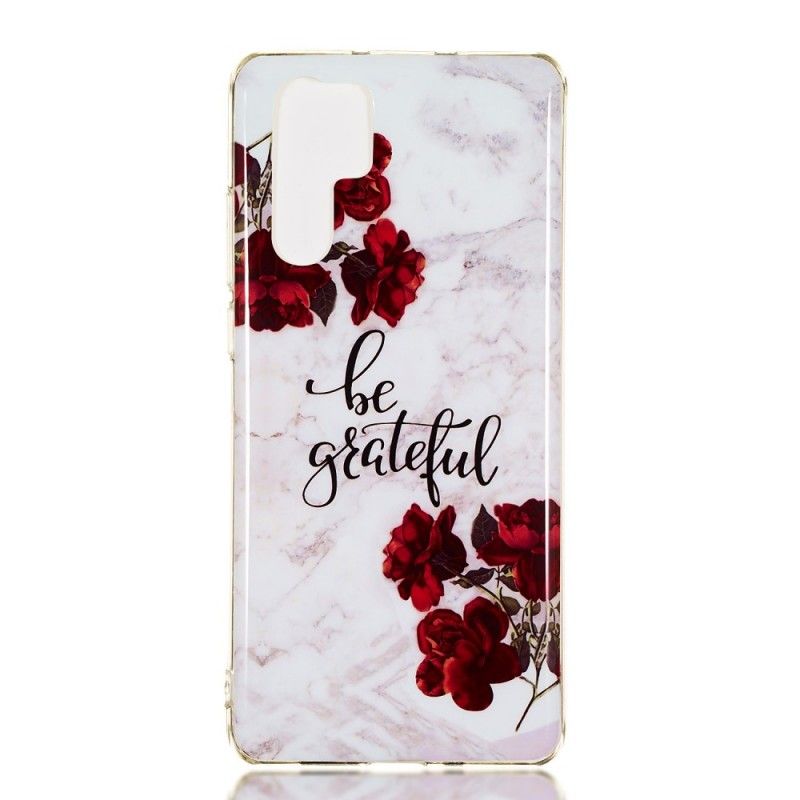 Coque Huawei P30 Pro Marbre Be Grateful