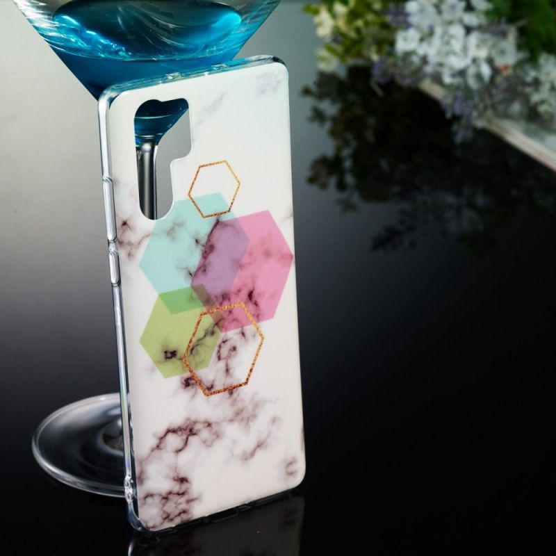 Coque Huawei P30 Pro Marbre Exagone