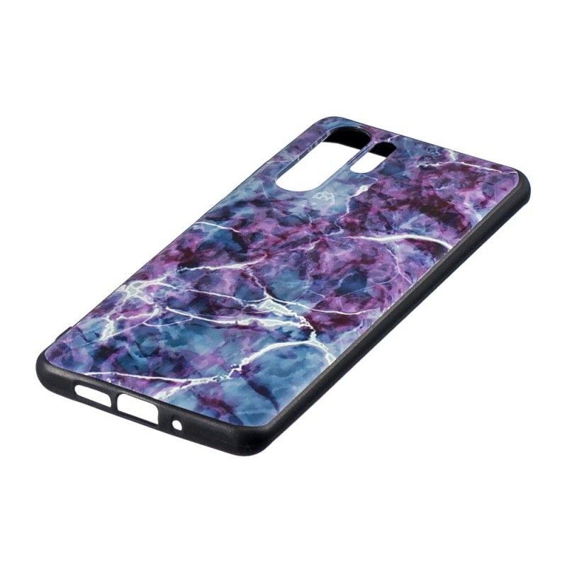 Coque Huawei P30 Pro Marbre Violet