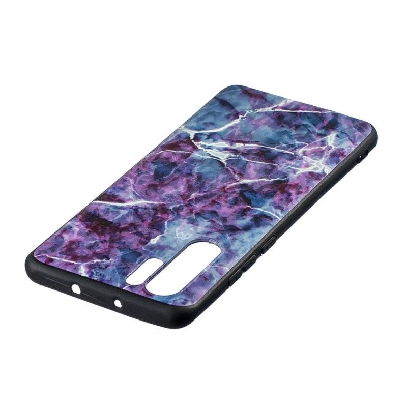 Coque Huawei P30 Pro Marbre Violet