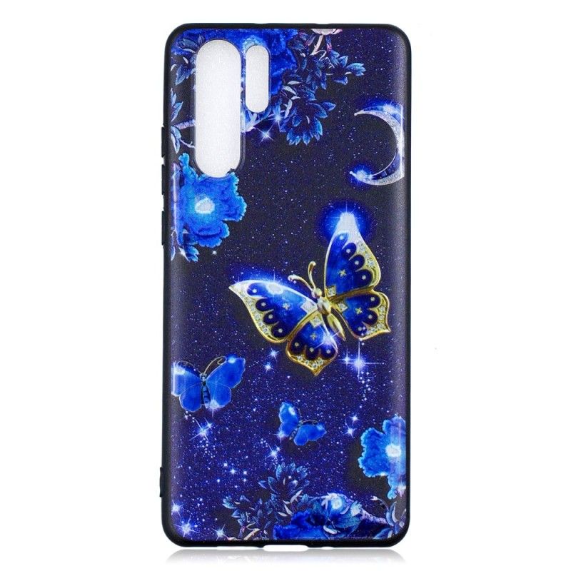 Coque Huawei P30 Pro Papillon D'or