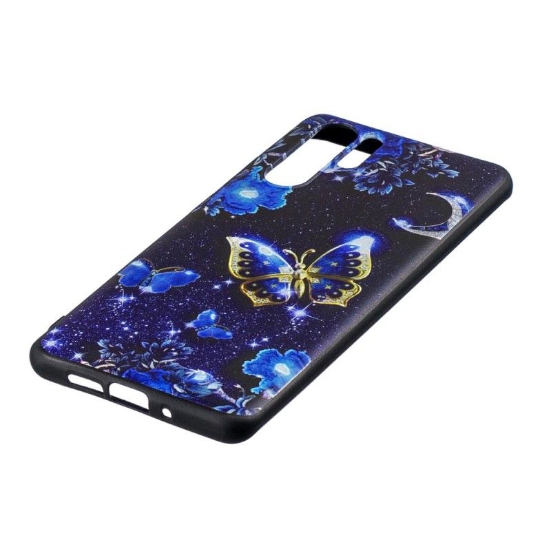 Coque Huawei P30 Pro Papillon D'or