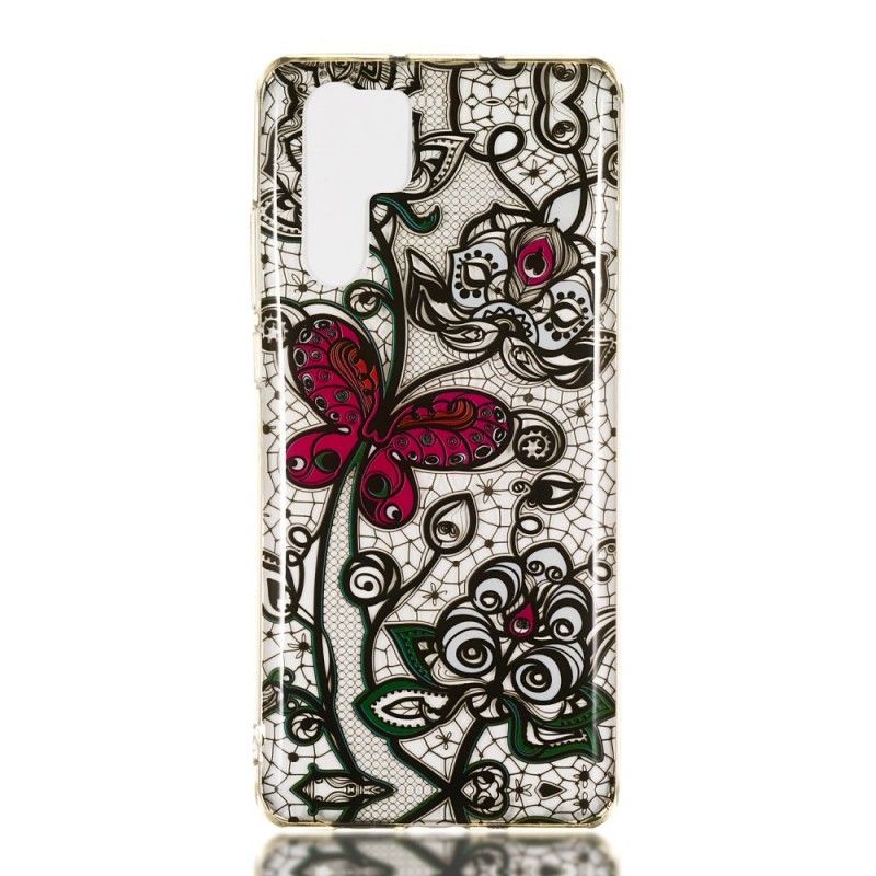 Coque Huawei P30 Pro Papillon Et Dentelle