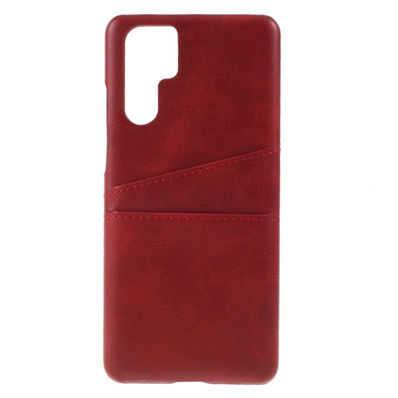 Coque Huawei P30 Pro Porte Cartes Effet Cuir