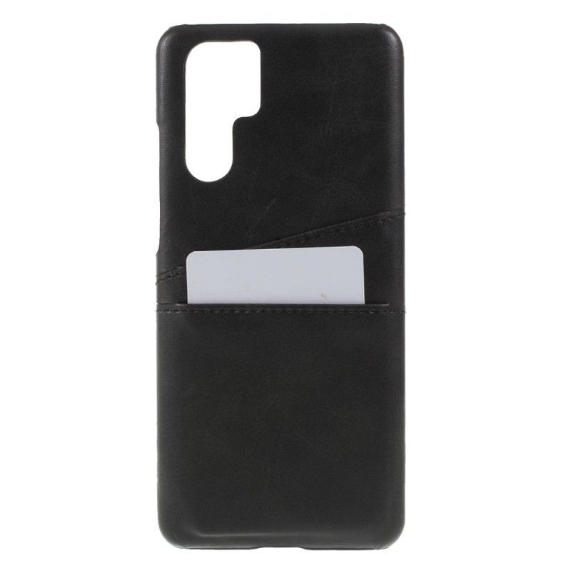 Coque Huawei P30 Pro Porte Cartes Effet Cuir