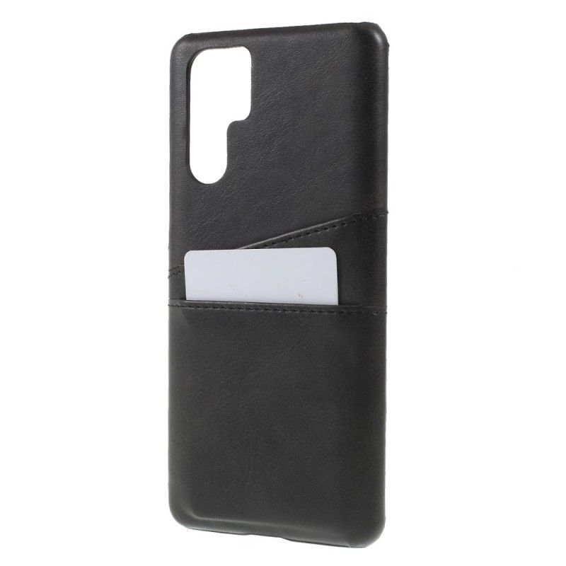 Coque Huawei P30 Pro Porte Cartes Effet Cuir