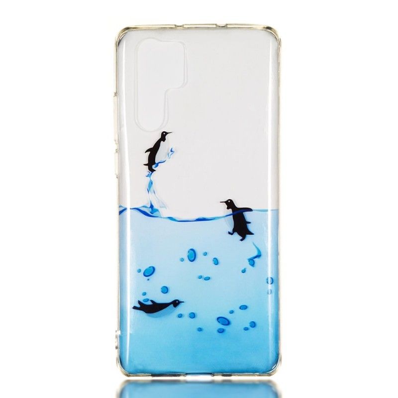 Coque Huawei P30 Pro Transparente Jeu De Pingouins