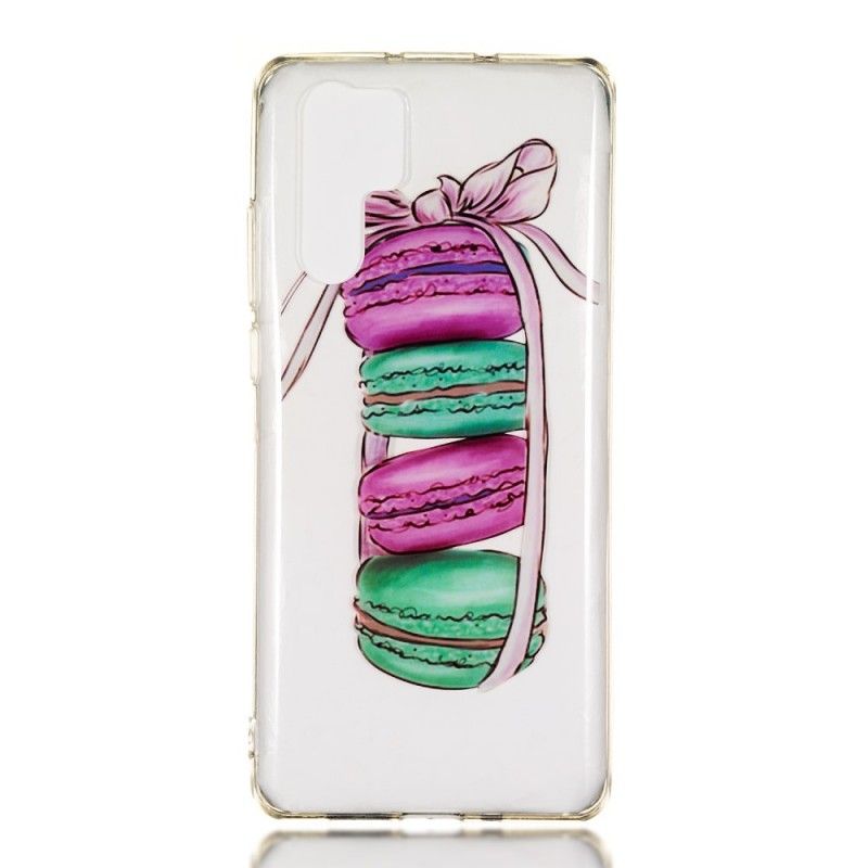 Coque Huawei P30 Pro Transparente Macarons Gourmands