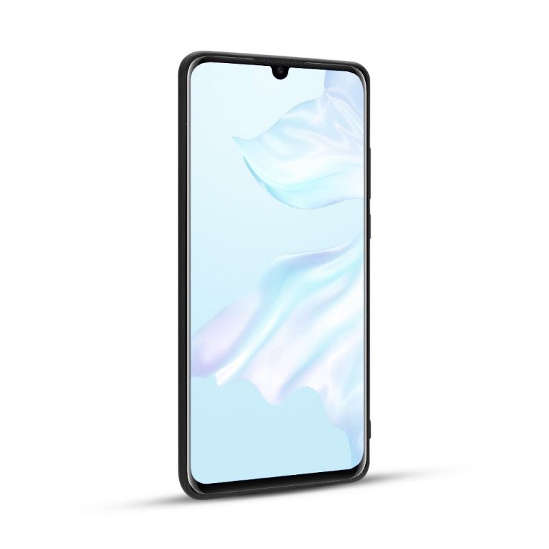 Coque Huawei P30 Pro Véritable Cuir Litchi