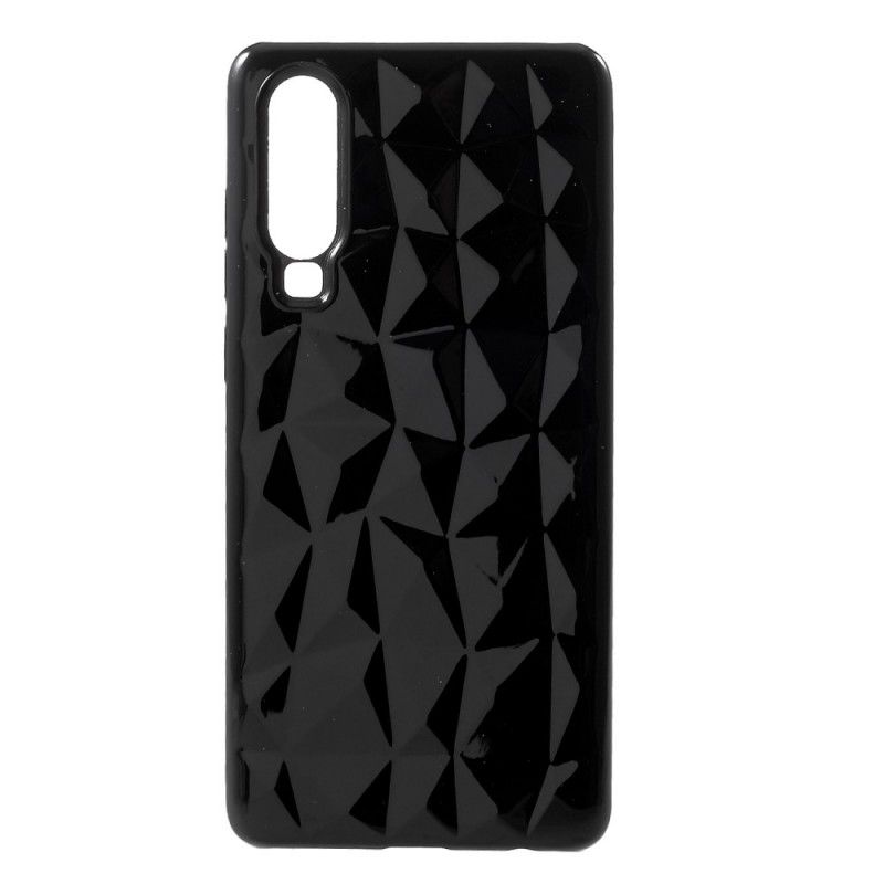 Coque Huawei P30 Texture Diamant