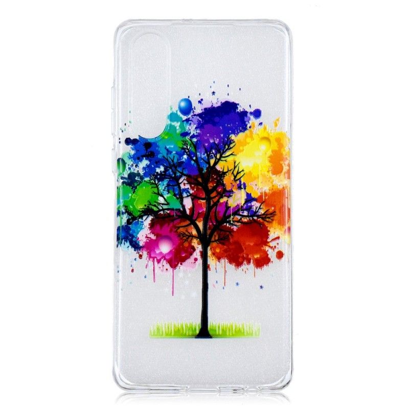 Coque Huawei P30 Transparente Arbre Aquarelle