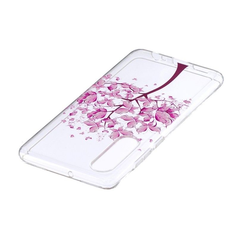 Coque Huawei P30 Transparente Arbre En Folie