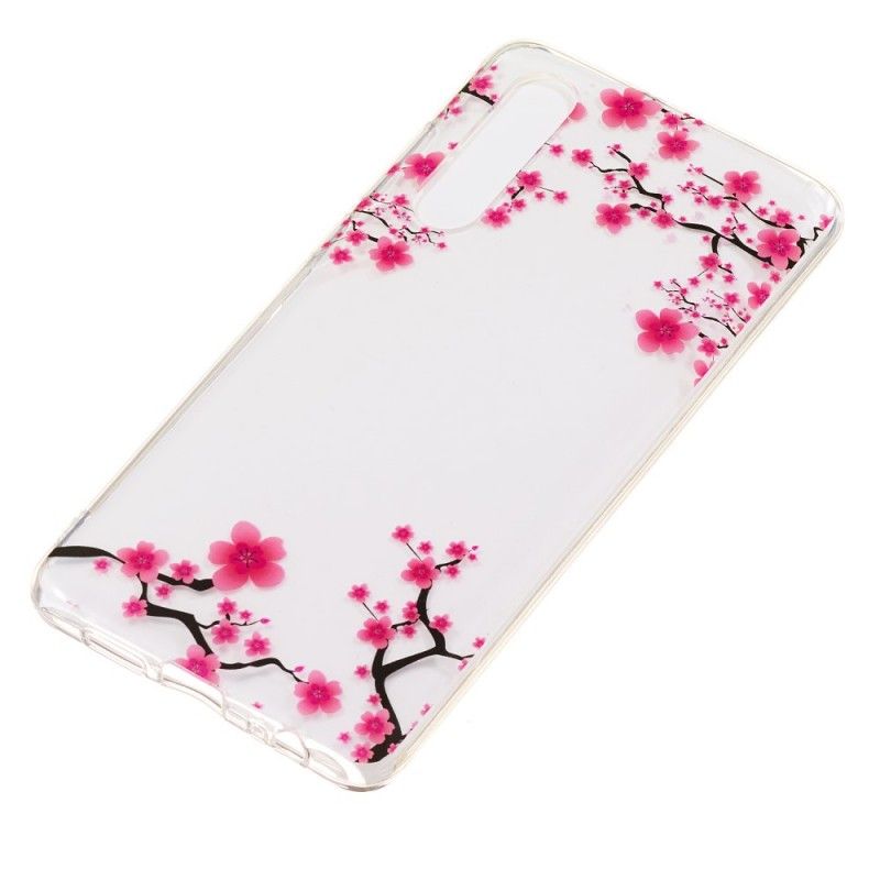 Coque Huawei P30 Transparente Arbre Fleuri