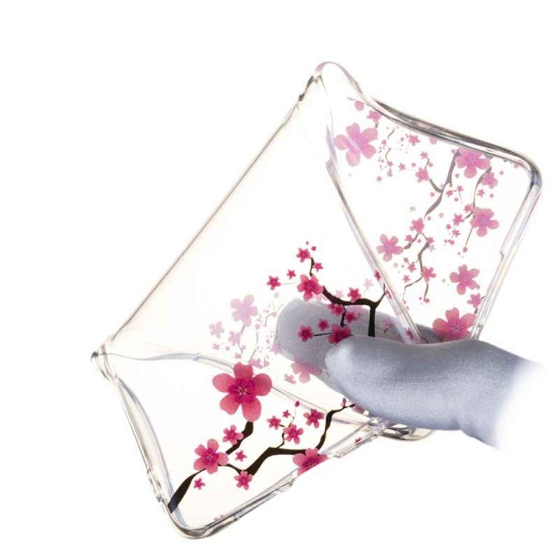 Coque Huawei P30 Transparente Arbre Fleuri