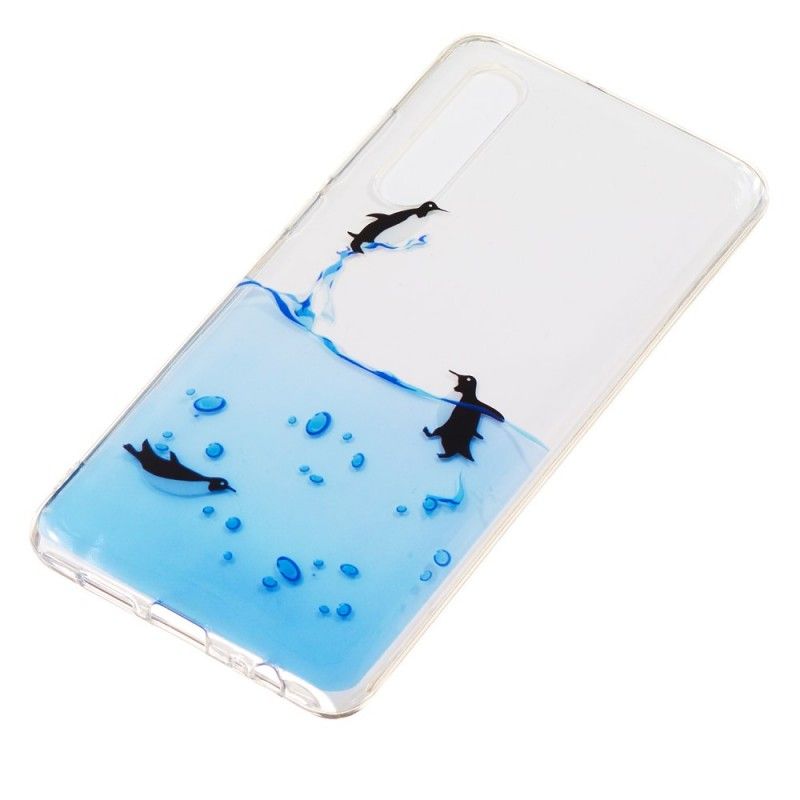 Coque Huawei P30 Transparente Jeu De Pingouins