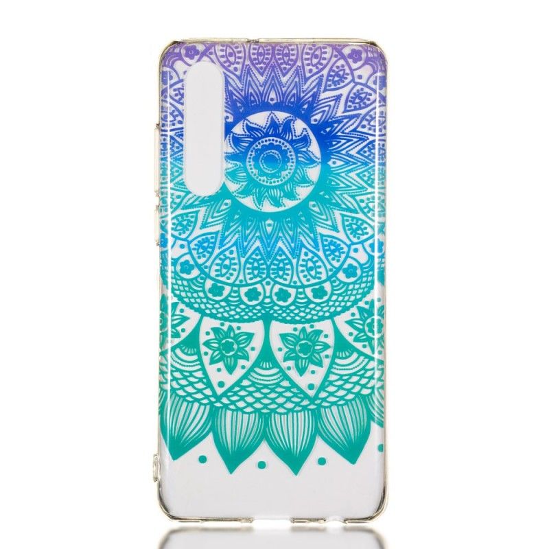 Coque Huawei P30 Transparente Mandala Coloré