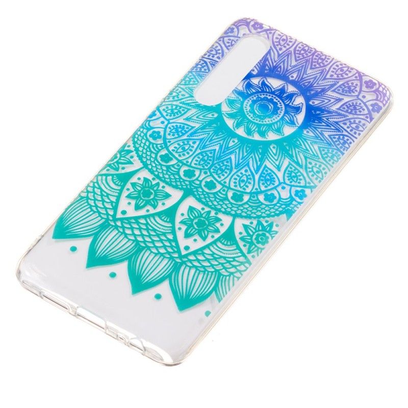 Coque Huawei P30 Transparente Mandala Coloré