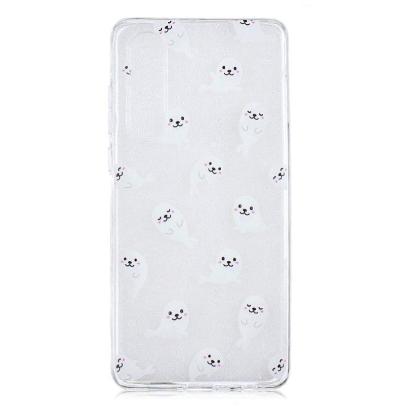 Coque Huawei P30 Transparente Otaries Fun