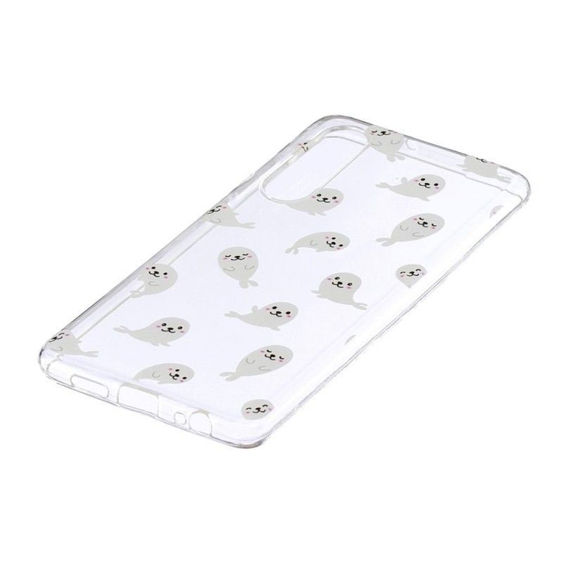 Coque Huawei P30 Transparente Otaries Fun