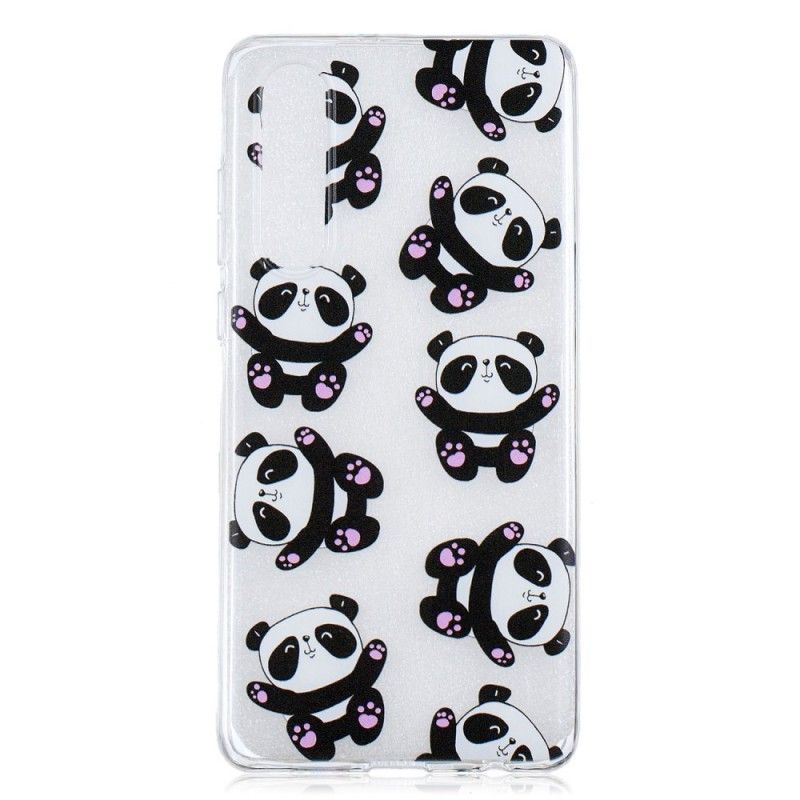 Coque Huawei P30 Transparente Pandas Have Fun