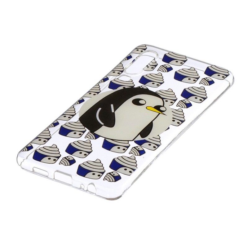 Coque Huawei P30 Transparente Pingouins