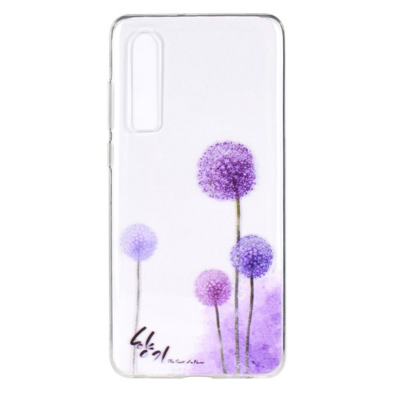 Coque Huawei P30 Transparente Pissenlits Colorés