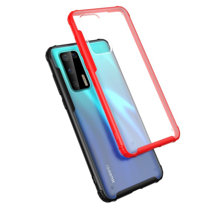 Coque Huawei P40 Conception Hybride Rebords Silicone