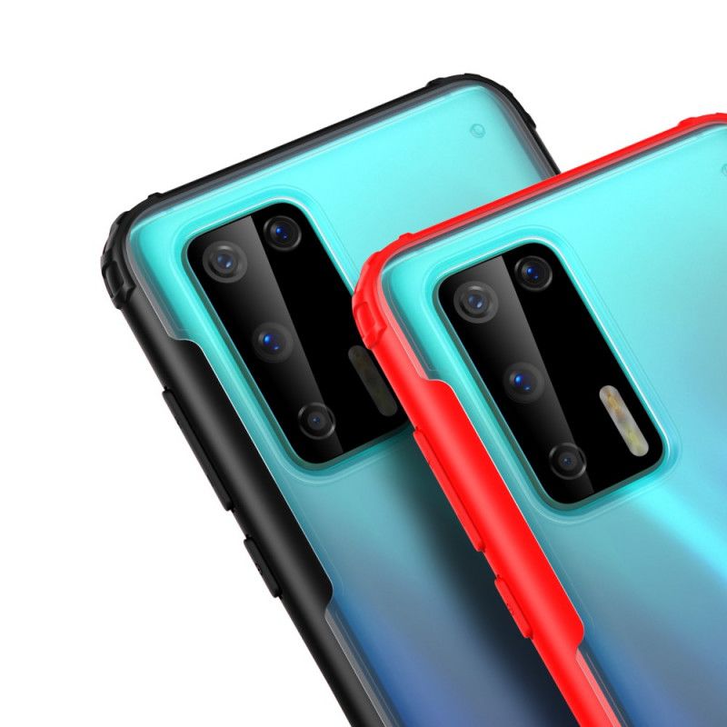 Coque Huawei P40 Conception Hybride Rebords Silicone