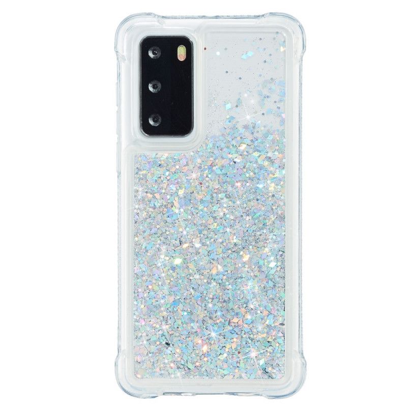 Coque Huawei P40 Désires Paillettes