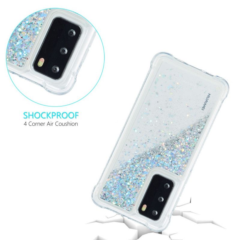 Coque Huawei P40 Désires Paillettes