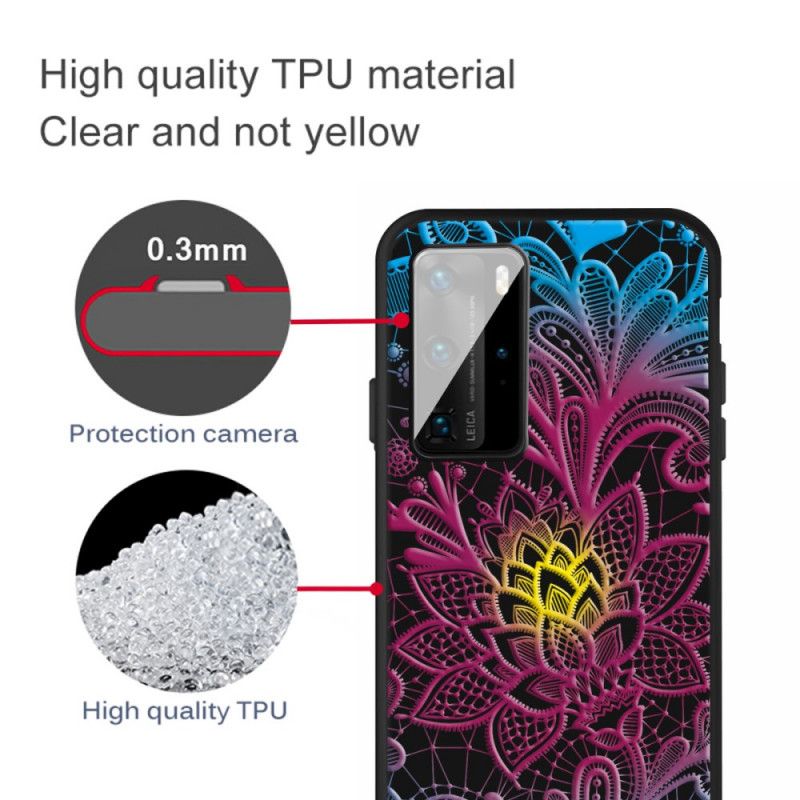 Coque Huawei P40 Fleur Magistrale