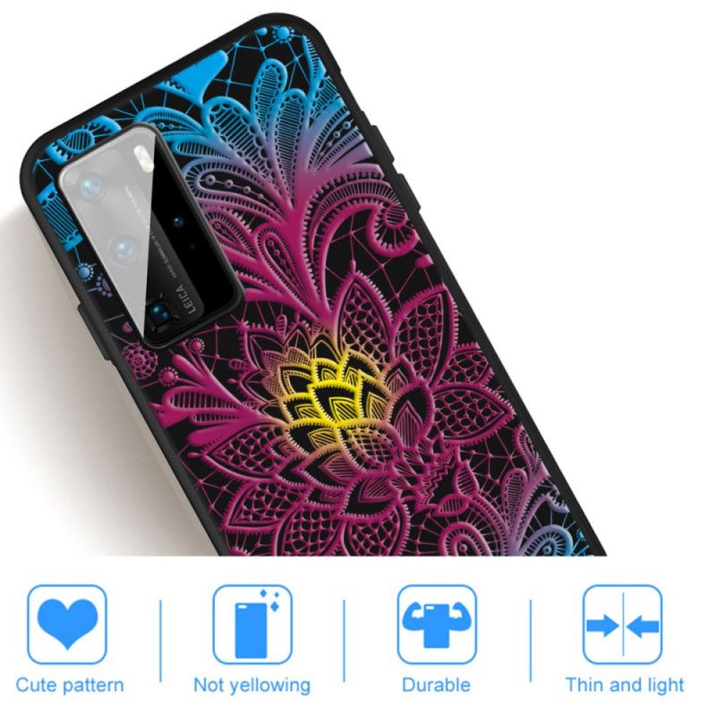 Coque Huawei P40 Fleur Magistrale