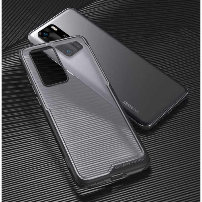 Coque Huawei P40 Leeu Hybride Rebords Biseautés