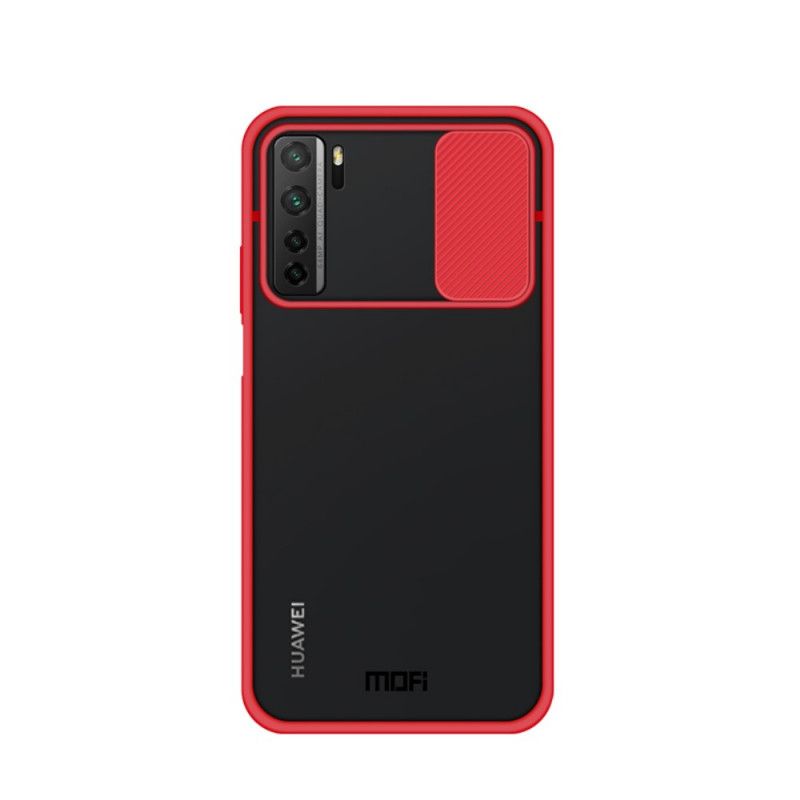 Coque Huawei P40 Lite 5g Camshield Rebords Colorés Mofi