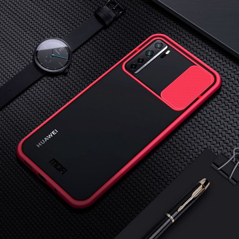 Coque Huawei P40 Lite 5g Camshield Rebords Colorés Mofi