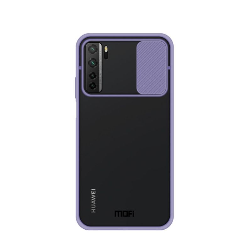 Coque Huawei P40 Lite 5g Camshield Rebords Colorés Mofi