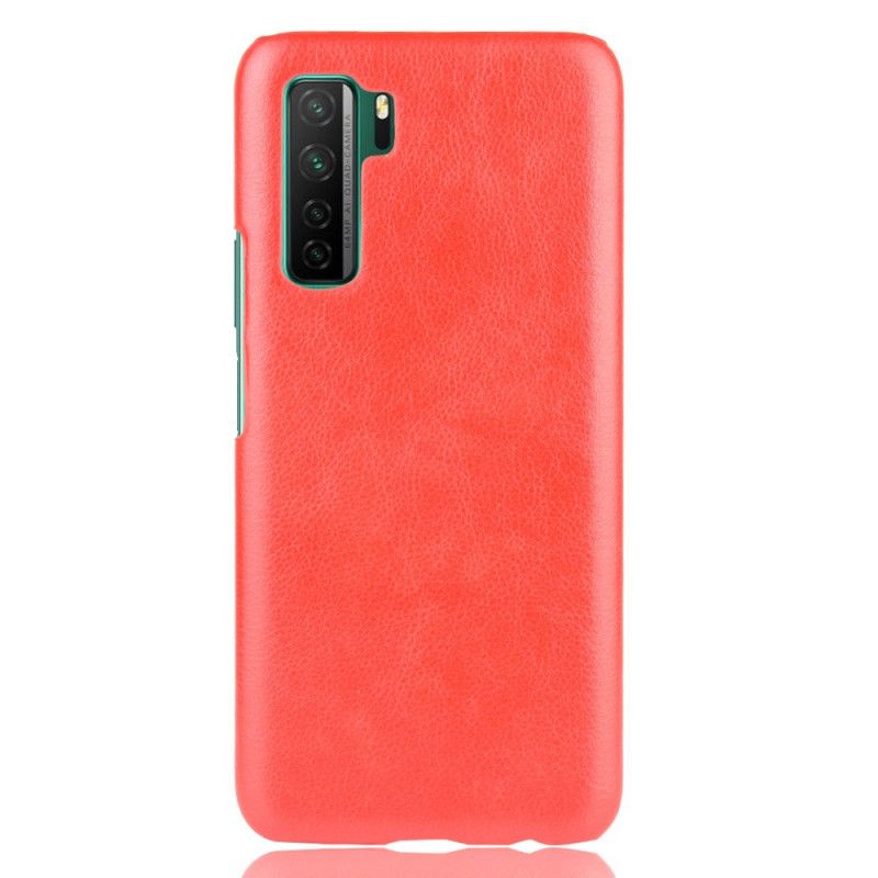 Coque Huawei P40 Lite 5g Effet Cuir Litchi Performance