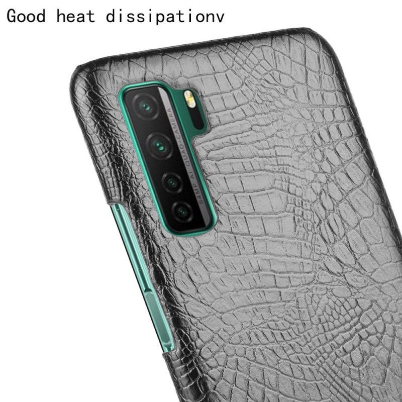 Coque Huawei P40 Lite 5g Effet Peau De Crocodile