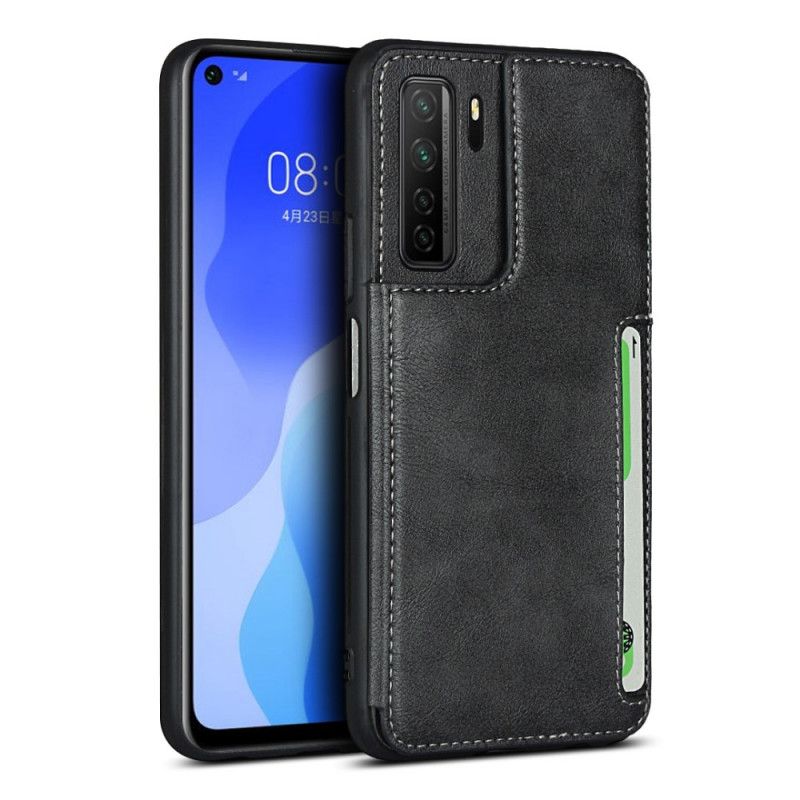 Coque Huawei P40 Lite 5g Porte-cartes Support Et Lanière