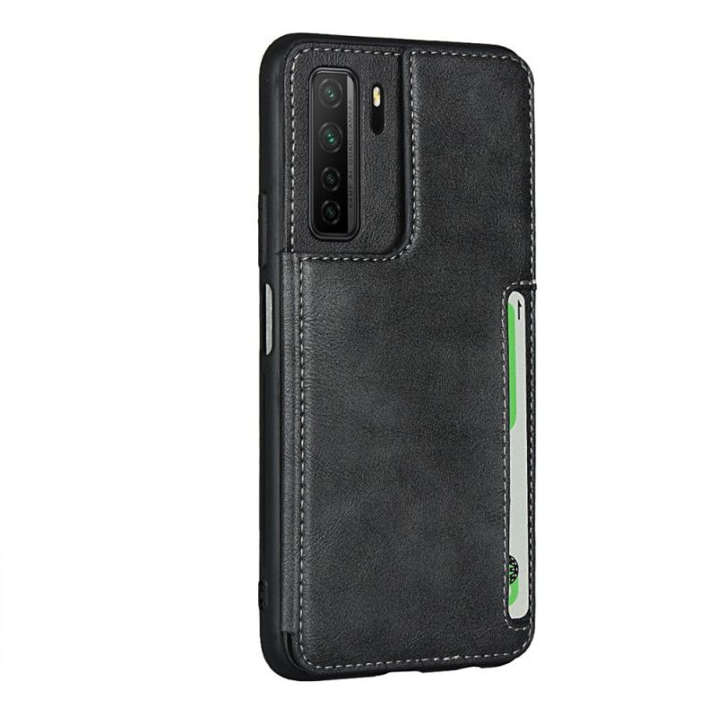 Coque Huawei P40 Lite 5g Porte-cartes Support Et Lanière