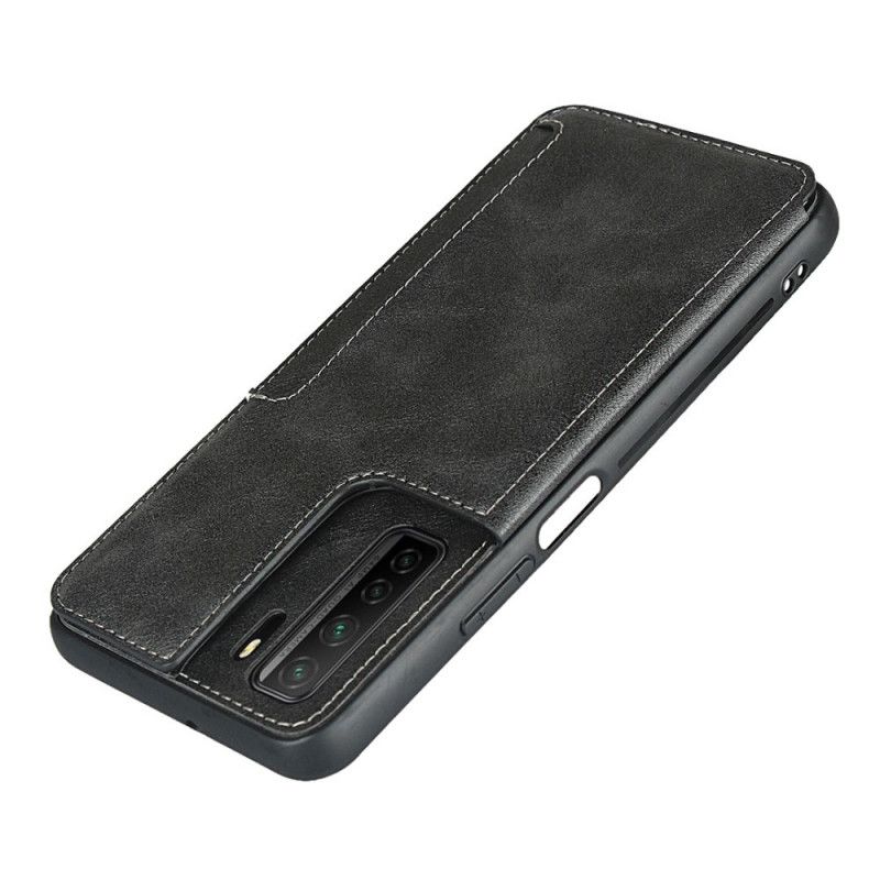 Coque Huawei P40 Lite 5g Porte-cartes Support Et Lanière