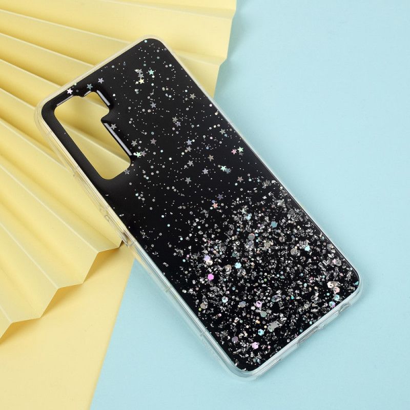 Coque Huawei P40 Lite 5g Poudre Paillettes