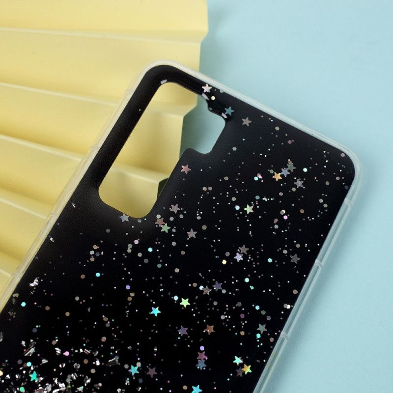 Coque Huawei P40 Lite 5g Poudre Paillettes