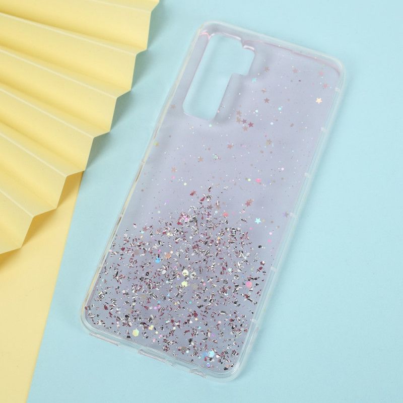 Coque Huawei P40 Lite 5g Poudre Paillettes