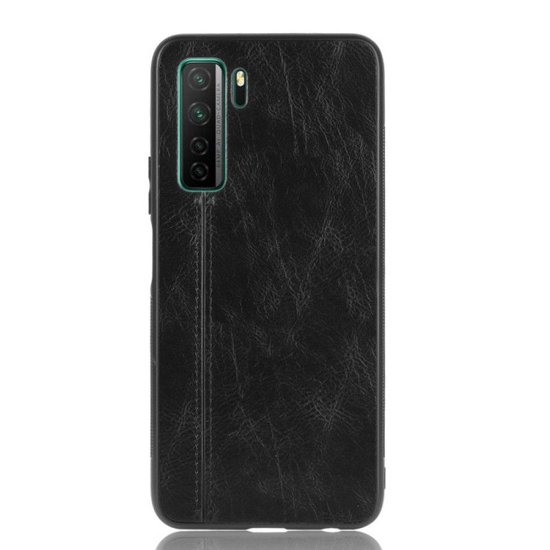 Coque Huawei P40 Lite 5g Style Cuir Coutures