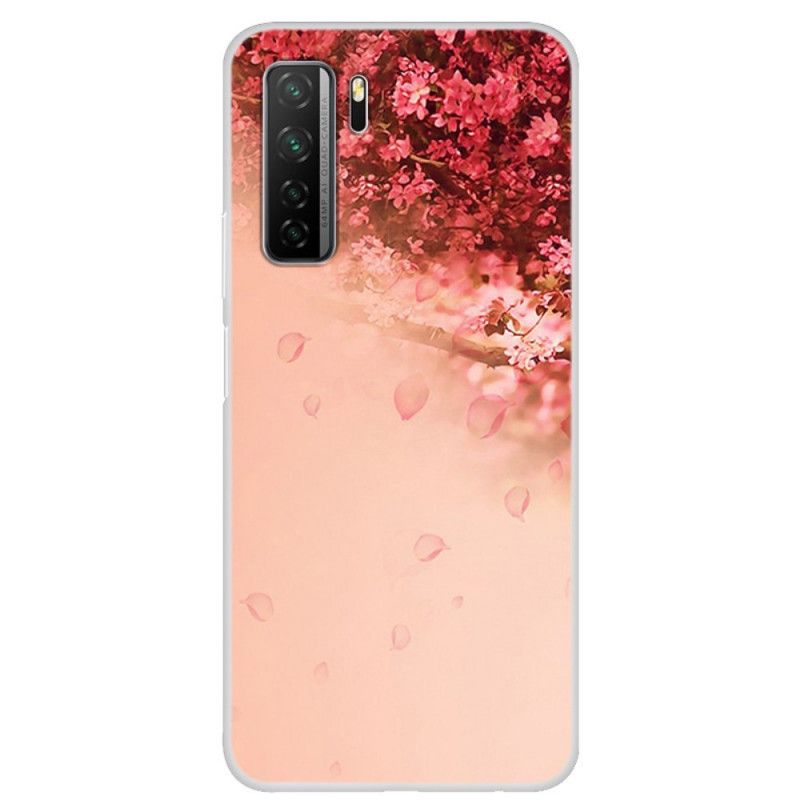 Coque Huawei P40 Lite 5g Transparente Arbre Romantique