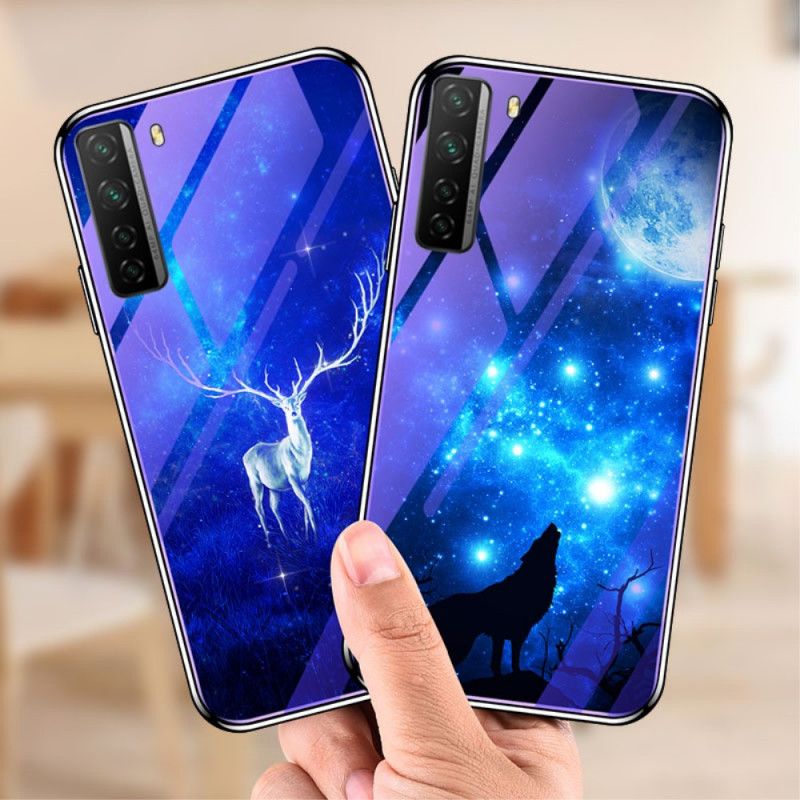 Coque Huawei P40 Lite 5g Verre Trempé Et Silicone Animal